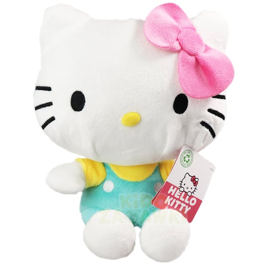 Hello Kitty Maskotka Turkusowa Pluszowa Oryginał Sanrio Pluszak na Licencji Play By Play