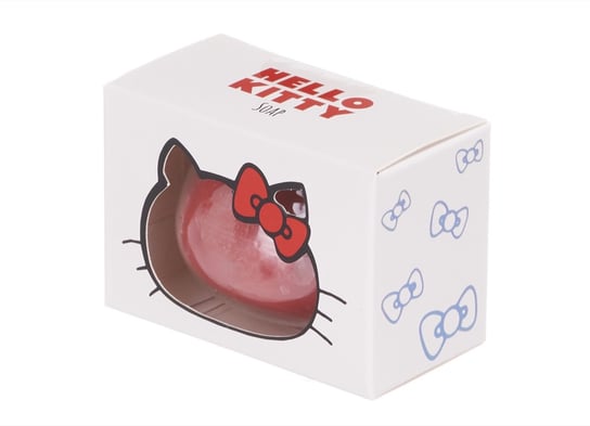 Hello Kitty Mydełko zapachowe w kształcie główki Hello Kitty zapach malinowy 55 g dla dzieci idealne na prezent Inna marka