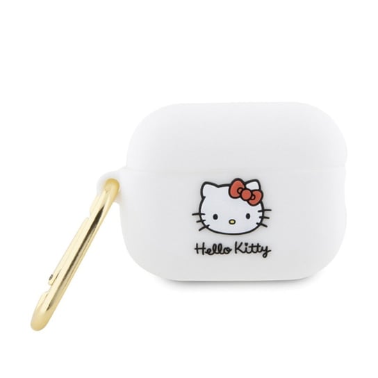Hello Kitty Silicone 3D Kitty Head - Etui AirPods Pro 2 (biały) Hello Kitty