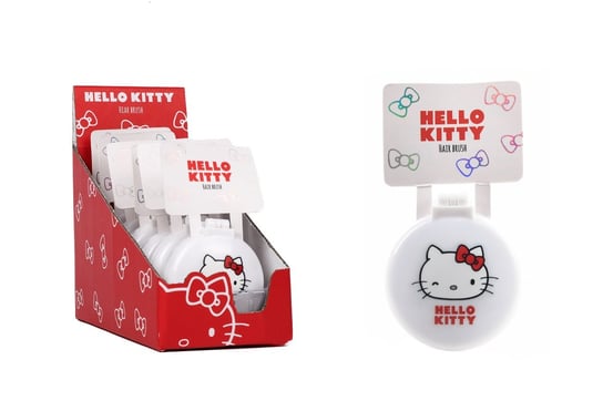 Hello Kitty składana szczotka + lusterko HK29004 Hello Kitty