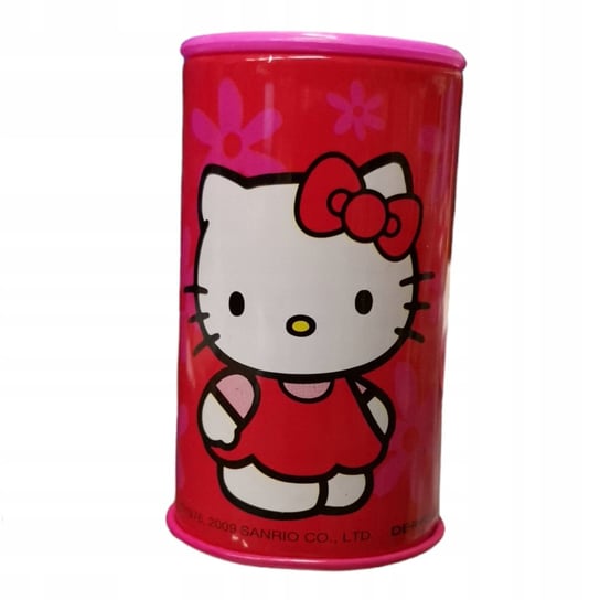 HELLO KITTY TEMPERÓWKA METALOWA PUSZKA POJEMNIK Derform