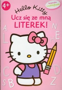 Hello Kitty. Ucz się ze mną literek książeczka z naklejkami 4+ Opracowanie zbiorowe