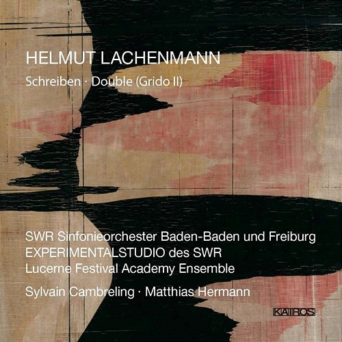 Helmut Lachenmann: Schreiben & Double "Grido II" Michael Acker, Lucerne Festival Academy Orchestra