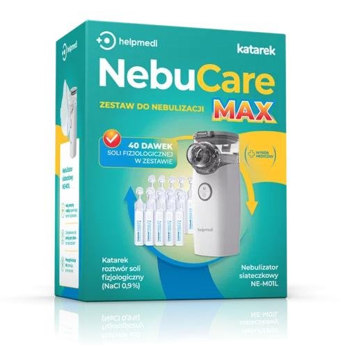 HELPMEDI NebuCare Max Zestaw do nebulizacji dzieci Inna marka