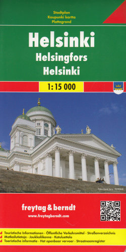 Helsinki. Mapa 1:15 000 Opracowanie zbiorowe