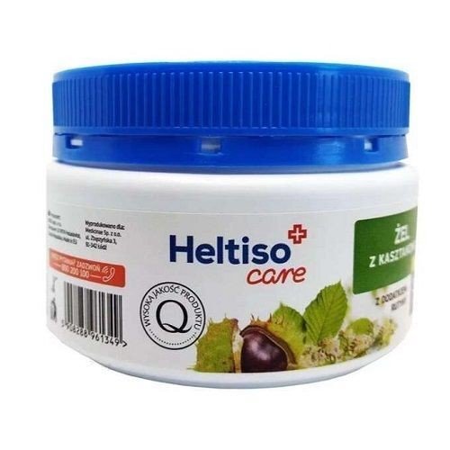 Heltiso, Care, Żel z kasztanowca z dodatkiem rutyny, 350 g Heltiso