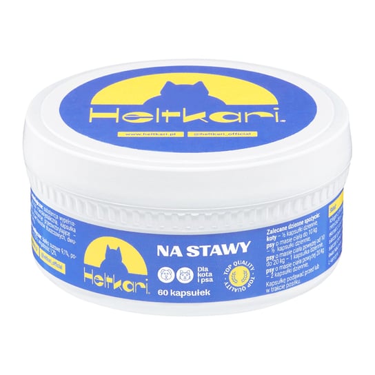 Heltkari® na stawy 60 kaps, dla psów i kotów Inna marka