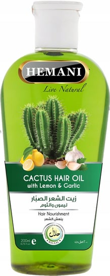 Hemani, Cactus Hair Oil, Kaktusowy Olej Do Włosów, 200 Ml Hemani