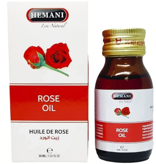 Hemani, Olejek róża Indyjska, 30 ml Hemani