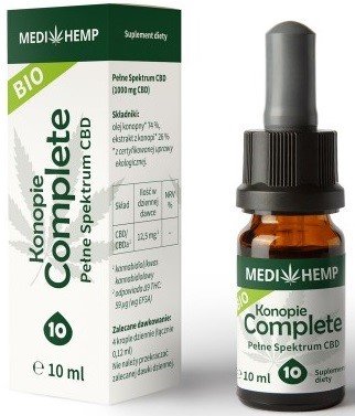 Hemp Bio Olejek Cbd Complete Co2 10% 10Ml HEMP