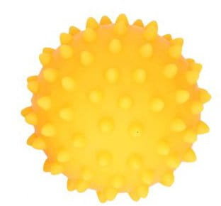 Hencz Toys, piłeczka Sensoryczna Jeżyk, żółta 531 Hencz