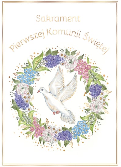 Henry, Kartka na komunię, B6, Gołąb Majowy Henry
