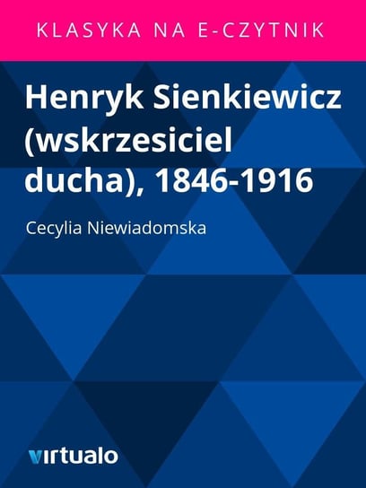 Henryk Sienkiewicz Niewiadomska Cecylia