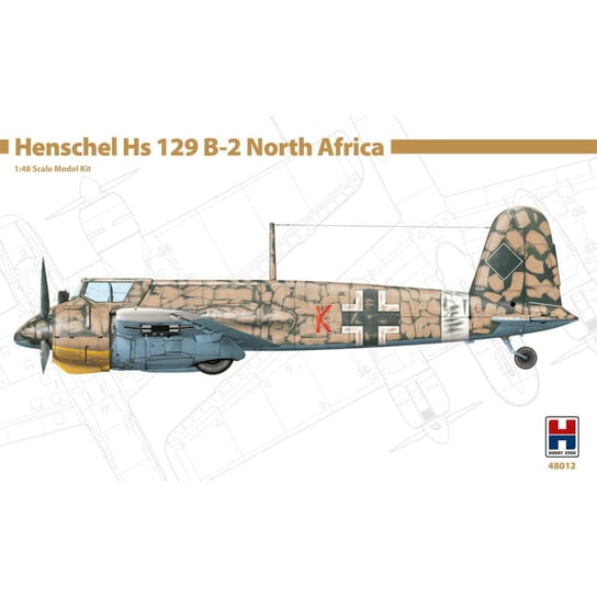 Henschel Hs 129 B-2 North Africa 1:48 Hobby 2000 48012 Hobby 2000