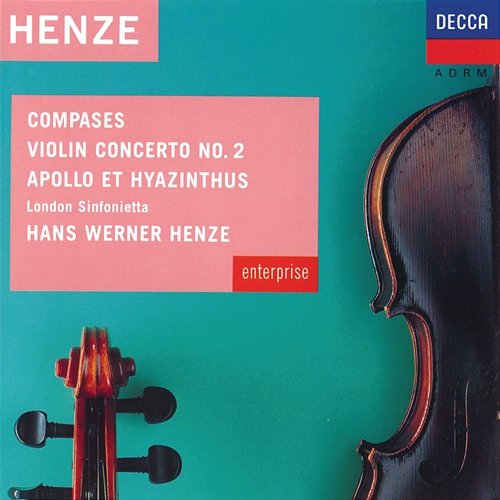 Henze: Compases; Violin Concerto No.2 etc Hirofumi Fukai, Brenton Langbein, London Sinfonietta, Hans Werner Henze, Anna Reynolds, John Constable