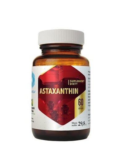 Hepatica, Astaxanthin (Astaksantyna), Suplement diety, 60 kaps. wege Hepatica