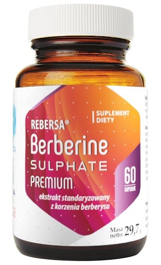 Hepatica Berberyna Sulphate Premium 400 mg - Suplement diety, 60 kaps. Hepatica