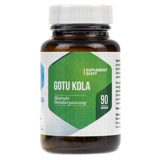 Hepatica, Gotu Kola, Suplement diety, 90 kaps. Hepatica