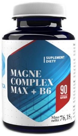 Hepatica, Magne Complex Max + B6, Suplement diety, 90 kaps. Hepatica