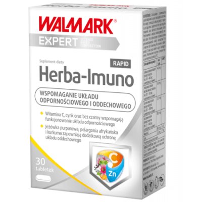 Herba Imuno Rapid, suplement diety, 30 tabletek Walmark