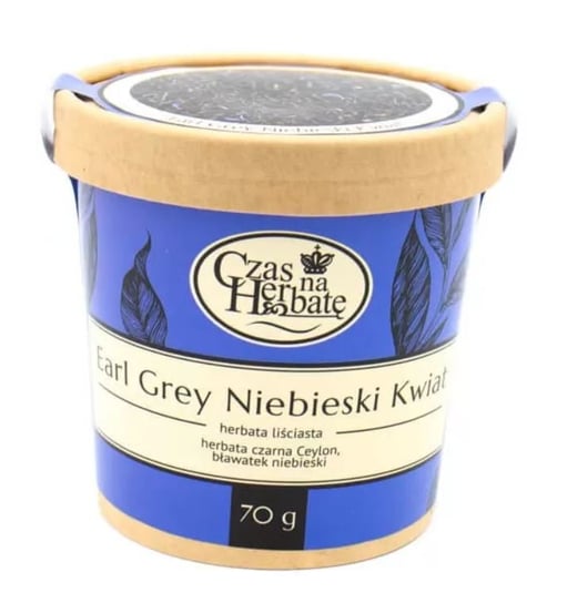 HERBACIANY KUBEK EARL GREY NIEBIESKI KWIAT
Herbaciany kubek zawiera herbatę Earl grey niebieski kwiat 70g Czas na herbatę, Progressive Agata Szurlej