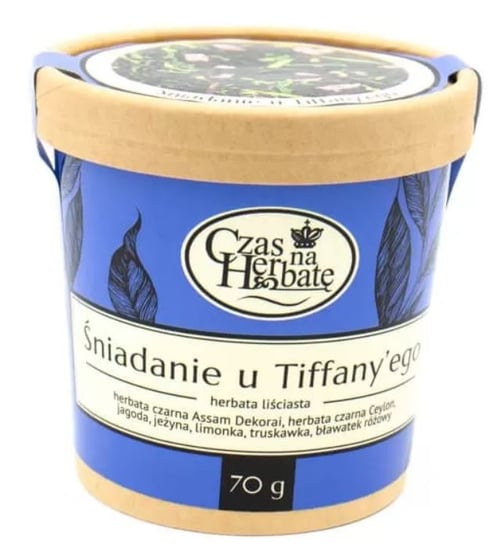 HERBACIANY KUBEK ŚNIADANIE U TIFFANY'EGO
Herbaciany kubek zawiera herbatę Śniadanie u Tiffany'ego 70g Czas na herbatę, Progressive Agata Szurlej
