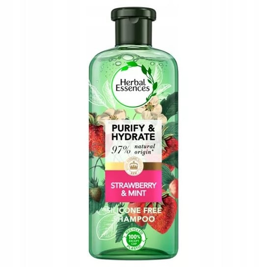 Herbal Essences, Szampon z Truskawką i Słodką Miętą, 400 ml Herbal Essences