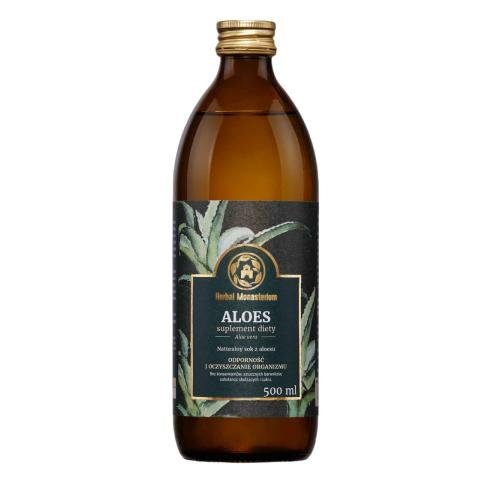 Herbal Monasterium Sok z Aloesu - 500ml Farmona