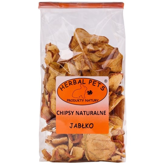 HERBAL PETS Chipsy naturalne JABŁKO 100g Herbal Pets