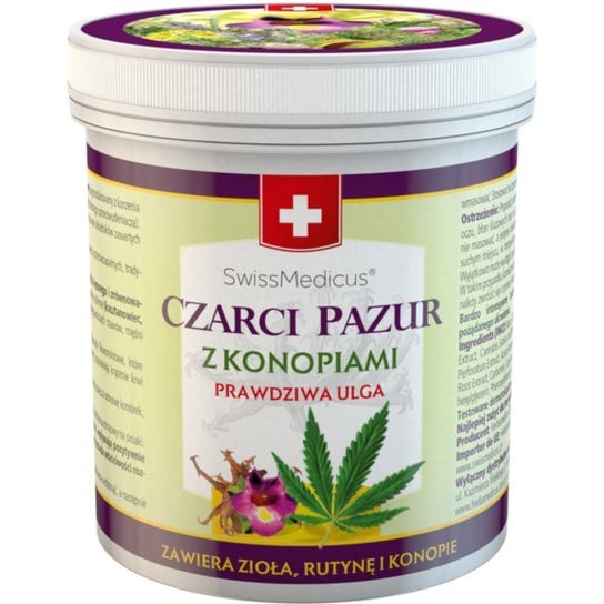 Herbamedicus Czarci Pazur Z konopiami 500