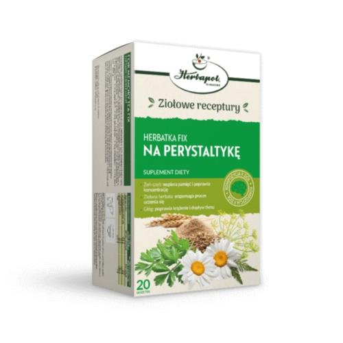 Herbapol, Herbatka Fix Na perystaltykę, 20x2g Herbapol