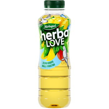 Herbapol Napój HerbaLOVE o Smaku Zielonej Herbaty Mango i Pokrzywy. Herbapol