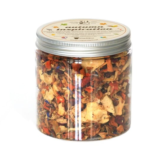 Herbata Autumn inspiration o smaku rabarbarowym - jesienna mieszanka owocowa 150g Cup&You