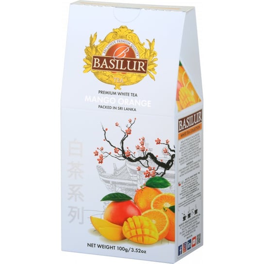 Herbata biała Basilur z mango i pomarańczą 100 g Basilur