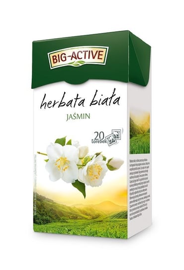 Herbata biała Big-Activ z jaśminem 20 szt. Big-Active