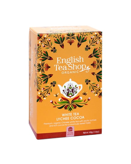 Herbata biała English Tea Shop z liczi 20 szt. English Tea Shop