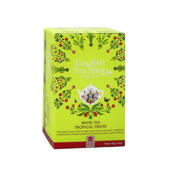 Herbata biała English Tea Shop z trawą cytrynową 20 szt. English Tea Shop
