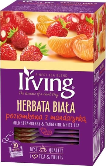 Herbata biała Irving poziomkowa 20 szt. Irving