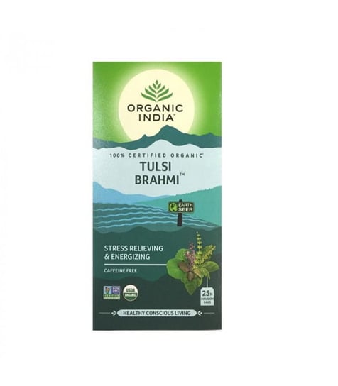 Herbata Brahmi - Tulsi Organic India - na odporność Organic Wellness