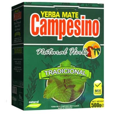 Herbata CAMPESINO Yerba Mate Herbas Naturales Miętowa, 500 g Campesino