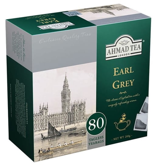Herbata czarna Ahmad Tea Earl Grey 80 szt. Ahmad Tea