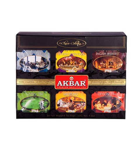 Herbata czarna Akbar klasyczna 60 szt. Akbar