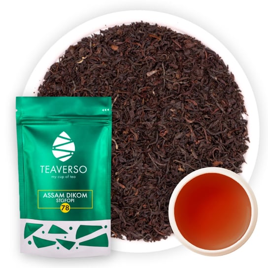 Herbata czarna Assam Dikom STGFOPI 100 g TEAVERSO