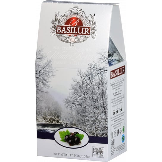 Herbata czarna Basilu z czarną porzeczką 100 g Basilur