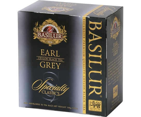 Herbata czarna Basilur Earl Grey 50 szt. Basilur
