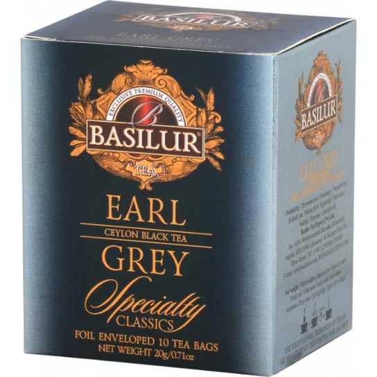 Herbata czarna Basilur Earl Grey z bergamotką 10 szt. Basilur