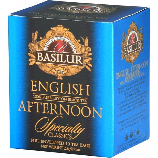 Herbata czarna Basilur English Afternoon 10 szt. Basilur