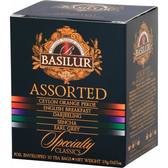 Herbata czarna Basilur klasyczna 10 szt. Basilur