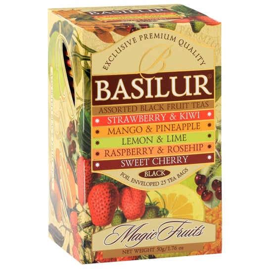Herbata czarna Basilur Magic Fruits 25 szt. Basilur