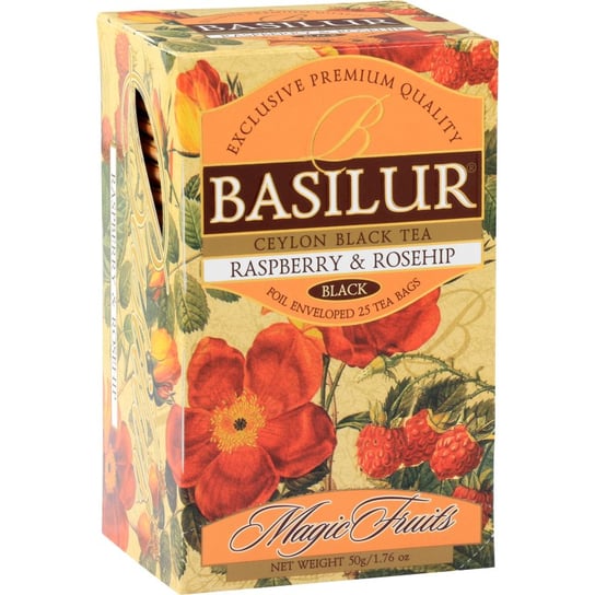 Herbata czarna Basilur malinowa 25 szt. Basilur